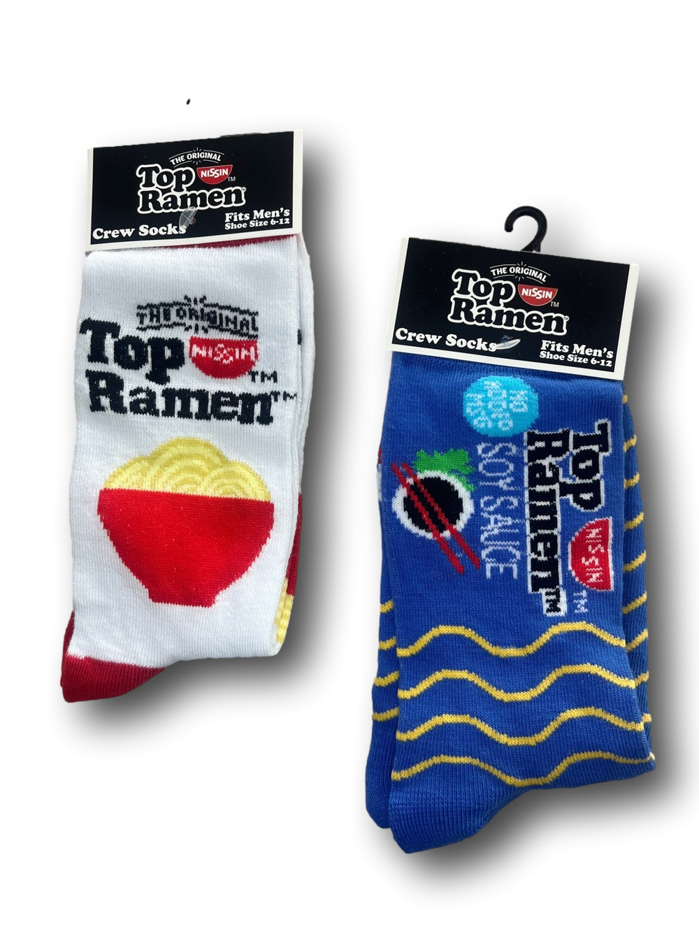Men’s Nissin Top Ramen™ Novelty Crew socks - choose 1